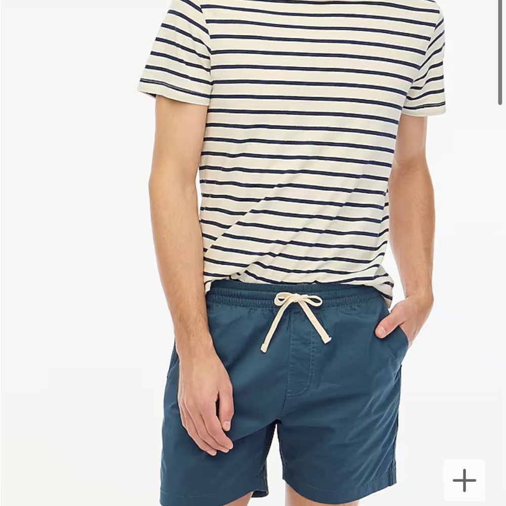 NWT - J Crew 6" lightweight stretch dock short - Size Medium - Opal Blue